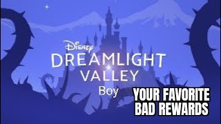 Disney Dreamlight Valley Boy Your Favorite Bag Rewards [upl. by Ezzo88]