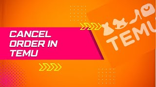 How to cancel order in Temu Easy 2024 [upl. by Sobel]