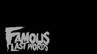 quotWelcome To The Showquot by Famous Last Words lyrics [upl. by Origra610]