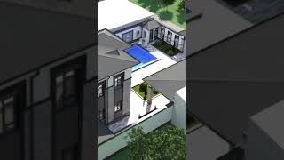 2 QAVATLI ZAMONAVIY UY LOYIHASI PROJECT TWO STORY MODERN HOUSE [upl. by Aisatnaf]