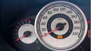 Mazda 2 Dashboard Warning Lights At Ignition amp Engine Start [upl. by Devitt]