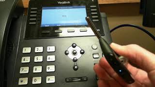 How to Pair Your Bluetooth Device to a Yealink T46G Phone [upl. by Snowman]