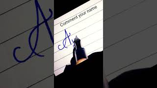 Name  write Name in english  Beautiful handwriting in english  good handwriting in english [upl. by Sethrida274]