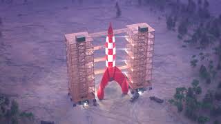 TINTIN ROCKET By Wystraete lucas full CGI [upl. by Sollars]