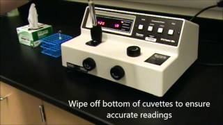 How To Use A Spectrophotometer [upl. by Munniks]