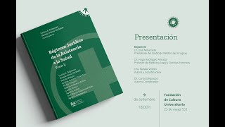 Presentación Régimen Jurídico de la Asistencia a la Salud Tomo II [upl. by Nayllij]