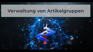 Verwaltung und Verwendung von Artikelgruppen in Chemges von DRSoftware [upl. by Thom114]