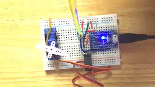 STM8S103F3 Servo motor control function test [upl. by Lanoil]