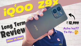 iQOO Z9x 5G Review  Display Gaming amp Camera Test vs Moto G64 Vivo T3x  PERFECT UNBOX [upl. by Nniuqal]