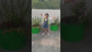 Cute baby girl dancing 💃 cutiepie 💖 [upl. by Beasley]