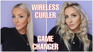 WYLERA  TESTING CORDLESS AUTOMATIC HAIR CURLER REVIEW  HONEST OPINION [upl. by Eidnarb456]