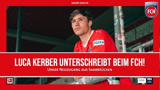 Luca Kerber unterschreibt beim FCH [upl. by Mini723]