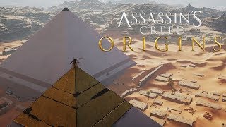 Assassins Creed Origins Pyramid Climb  AMD A8 7600 GTX 1050TI 4GB [upl. by Rep]