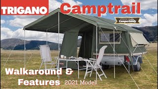 Trigano Camptrail  Walkaround amp Features  2021 Model [upl. by Afesoj]