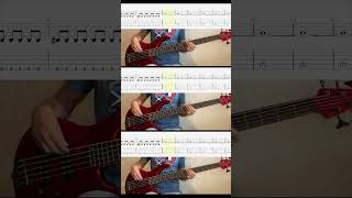 LOUNA  1984 Bass coda amp Tabs basstabs basscover bass [upl. by Garbers634]