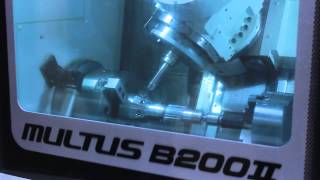 Okuma Multus 5axis CNC machining center [upl. by Abbub]