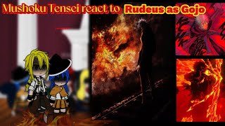 Mushoku Tensei react to Rudeus as GojoEngRuPart 2Arc Shibuya [upl. by Noram282]