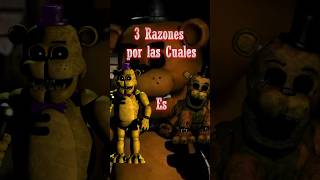 3 Razones por las que Fredbear es Golden Freddy fnaf fivenightsatfreddy viral trend afton new [upl. by Adamsen]