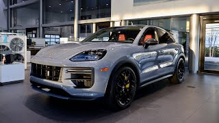 The Latest 2024 Porsche Cayenne Turbo GT  Walk Around [upl. by Sivet]