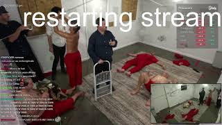 Ice Poseidon LAST TO LEAVE ROOM WINS 50K  PRISON ISOLATION STREAM DAY 3 11623 VOD [upl. by Oirasec354]