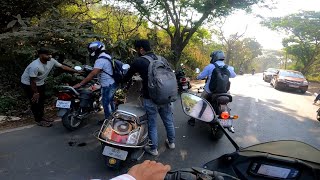 Aarey Colony Concrete Road Progress and crash [upl. by Noseyt]