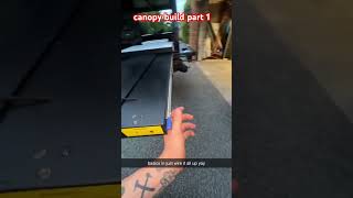 building a canopy fit out part 1 4x4 automobile overlanding4x4 d22 canopy fitout 4wd247 [upl. by Ranzini]