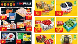 No Frills Flyer Canada 🇨🇦  August 29  September 04 [upl. by Esilegna]