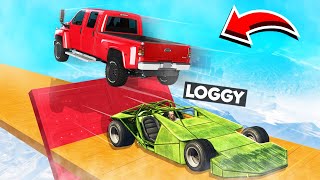 CHAPATI USED SUPER MEGA RAMP CAR IN FACE TO FACE CHALLENGE [upl. by Bessy359]