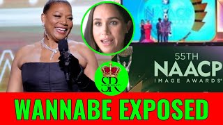 Queen Latifah Shames Meghan at 2024 NAACP Awards Calls Her a ‘Wannabe’ [upl. by Ihcur]