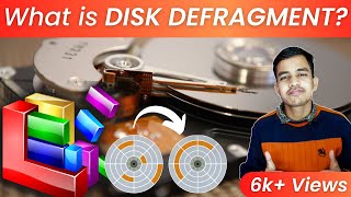 What is Disk Defragmentation  How to Defragment Your Hard Drive on Windows 10 in Hindi [upl. by Culberson595]