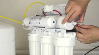 How To Replace Your Reverse Osmosis Filters and Membrane  APEC Water Installation Part 6 [upl. by Aniakudo]