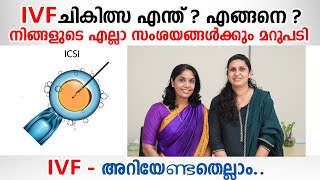 IVF ചികിത്സ എന്ത്  എങ്ങനെ   IVF Malayalam  IVF Treatment Steps [upl. by Dlanod]