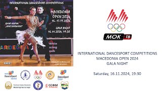 INTERNATIONAL DANCESPORT COMPETITIONS MACEDONIA OPEN 2024 GALA NIGHT [upl. by Lanevuj]