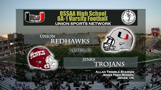 FOOTBALL vs Jenks [upl. by Siuraj111]