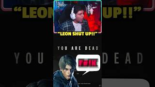 REALLY LEON 😡 shorts twitch funny residentevil [upl. by Atonsah]