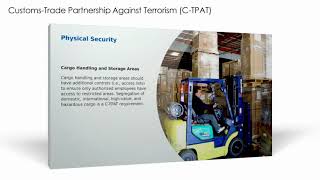 CustomsTrade Partnership Against Terrorism CTPAT [upl. by Atteram]