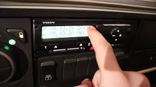 Trucker Jay in the UK Manual Entry the easy explanation Digital Tachograph [upl. by Yllac351]