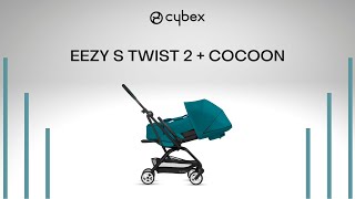 How to Attach a Cocoon  Eezy S Twist 2  Eezy S Twist2  CYBEX Tutorial [upl. by Atinoj]