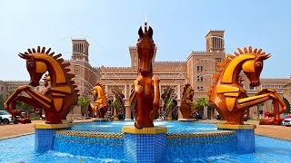 Jumeirah Al Qasr Hotel Dubai Amazing 5Star Resort in Madinat Jumeirah 4K Tour amp Vlog [upl. by Fattal]