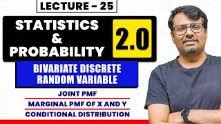 Bivariate Discrete Random Variable  Statistics and Probability  By GP Sir [upl. by Tnafni335]