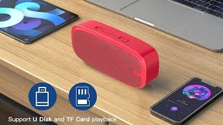 LENRUE A10 WIRELESS BLUETOOTH SPEAKER  Cheapest Bluetooth Speaker on Amazon  Under20  Extra bass [upl. by Eanerb]