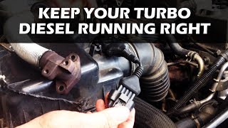 How to fix EGR Soot Buildup in a Turbo Diesel [upl. by Sucitivel]