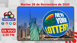 New York Lottery Tarde en vivo │Martes 26 de noviembre 2024  330 PM loteriasdominicanas [upl. by Lalat]