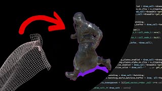 Realtime cloth simulation for my character  C  DX11 [upl. by Eednarb]