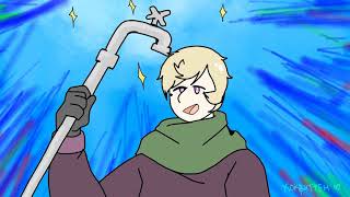 Magic Metal Pipe of Pain  Hetalia Reanimated  FlipAClip [upl. by Anoyek]