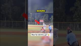 Kid hits home run in front of college scouts 🤯 [upl. by Ahidam744]