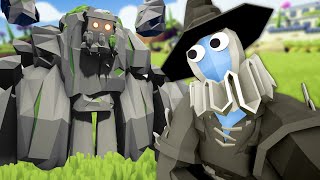 Pebbles The Stone Golem Will Bury Everyone  Totally Accurate Battle Simulator TABS [upl. by Ahsienad]