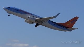 Sunwings Dreamliner Livery  Boeing 737800  Nassau Bahamas [upl. by Neisa]