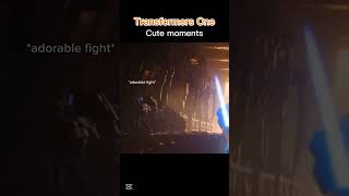 Cute moments transformers transformersone bumblebee optimusprime shorts funnyclips movie [upl. by Ettennal]