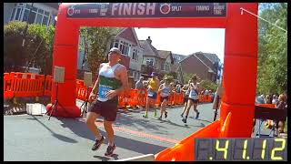 Bognor 10k 2024 finish video [upl. by Hseyaj]